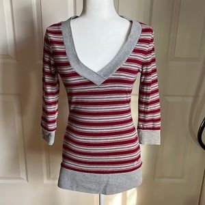 Guess Jeans: Knit Top Striped